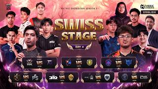 (ENGLISH) MYTHIC SHOWDOWN SEASON 3 LIVE | SWISS STAGE DAY 4 (0-1,1-0 BRACKET) | MOBA LEGENDS 5V5 screenshot 1