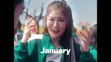 Your month, your Squid game character pt 1 #squidgame2 #capcut