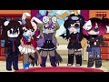 Aftons turn into their genderbends || My AU || Gacha club video ||