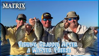 DockSide 'Fishing Crappie After a Winter Freeze'