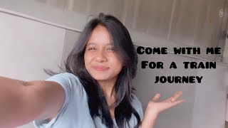 Train Journey with me || IRCTC || Little update || Will continue my videos in Bengali from now