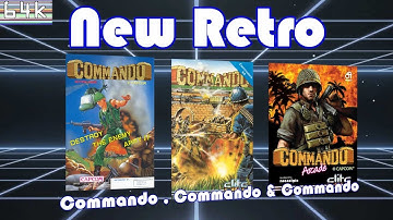 New Retro #4 (Featuring Commando (Arcade) , Commando (C64) & Commando Arcade SE (C64) )