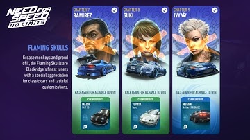 Need for Speed: No Limits - FLAMING SKULLS Crew Races