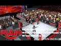 RAW Arena 2024 WR3D WWE2K24 MOD_ Road To WrestleMania XL