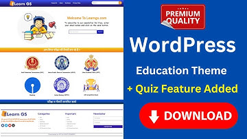 Quiz Website Kaise Banaye | Wordpress Me Quiz Kaise Banaye | Quiz Theme WordPress Download