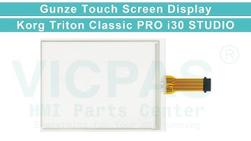 Korg Triton Classic PRO i30 STUDIO GUNZE Touch Digitizer Glass Repair Replacement