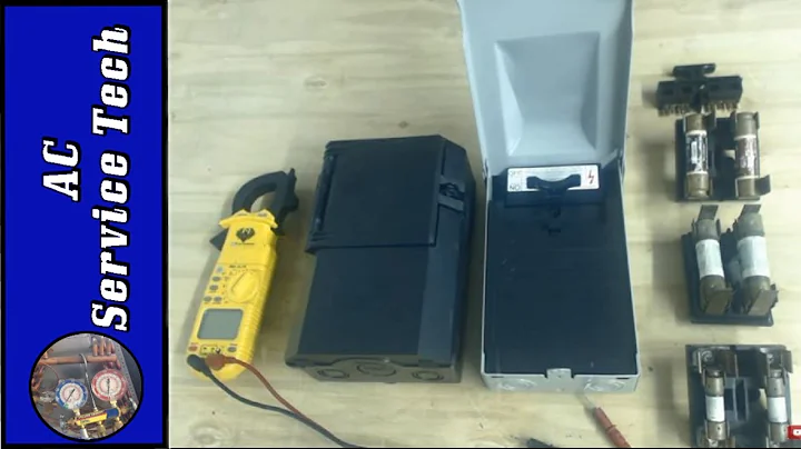 Tutorial on HVAC Electrical Disconnects-Troubleshooting, Fuse Size, Non-Fused and Fused Application!