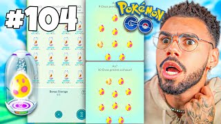 CHOQUEI #104 *OVOS* E O RESULTADO FOI… 🤯😨😰 #pokemongo