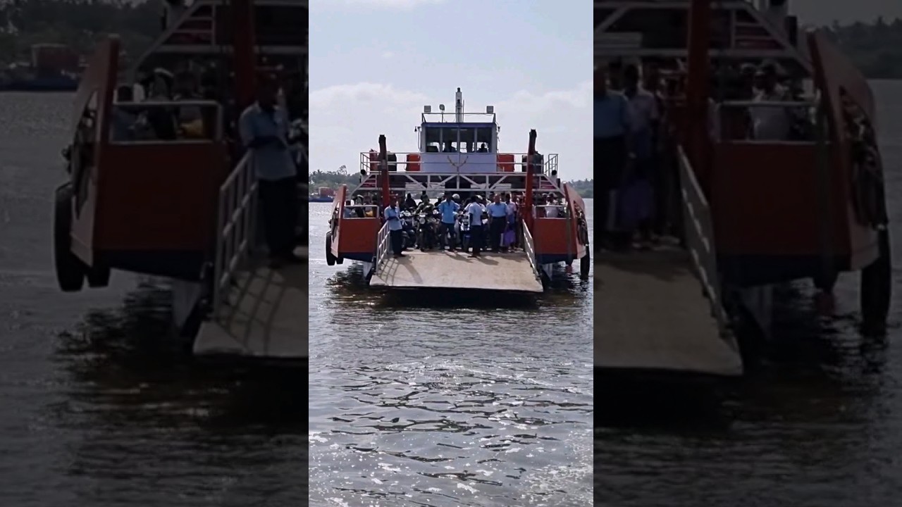 Loaded Ferry Boat Arriving | Marve 
