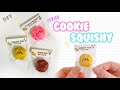 Diy mini cookie squishy easy craft