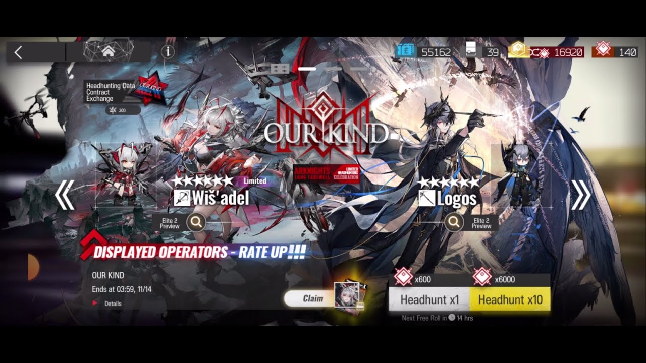 arknights-pulling-for-max-potential-wis-adel-youtube