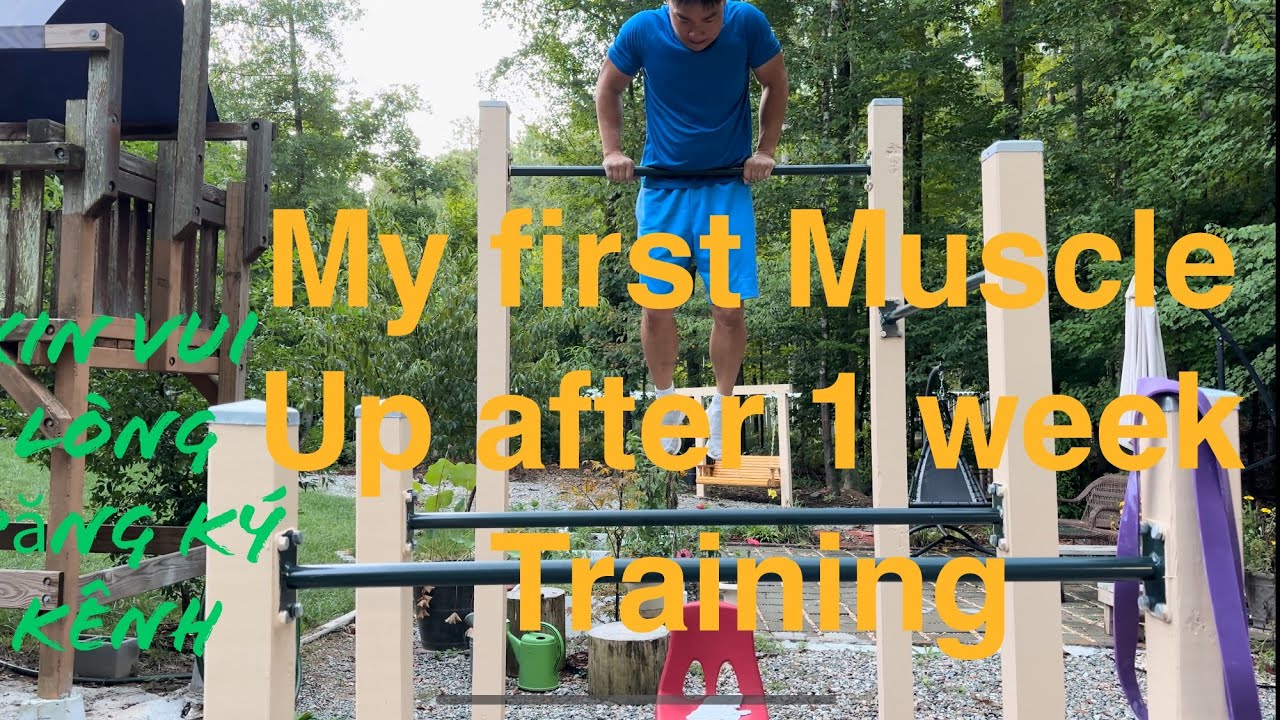 50 Year Old Man Did the First Muscle Up After 7 Days Training - YouTube