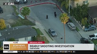 Hawthorne shooting: Man driven to hospital pronounced dead