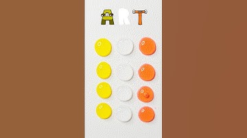 Art waterdropart full ver #alphabetlore #colormixing #brainrot