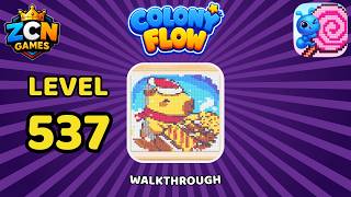 Colony Flow Level 537 Walkthrough | Full Solution