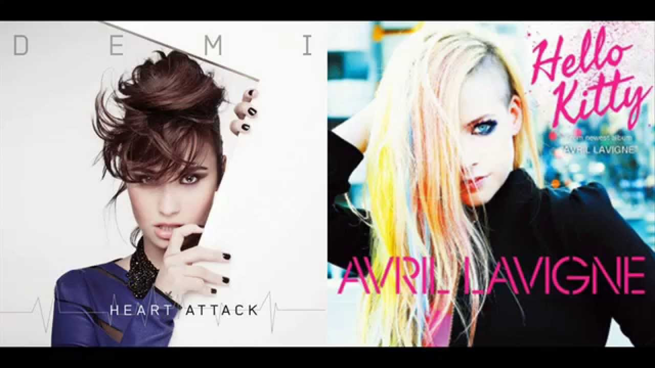 Demi Lovato Vs. Avril Lavigne - Hello Kitty + Heart Attack [Mashup Remix]