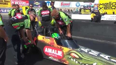 Cam McMillen made his NHRA Jr. Drag Racing League debut