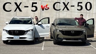 2023 Mazda CX-50 vs CX-5 Live!