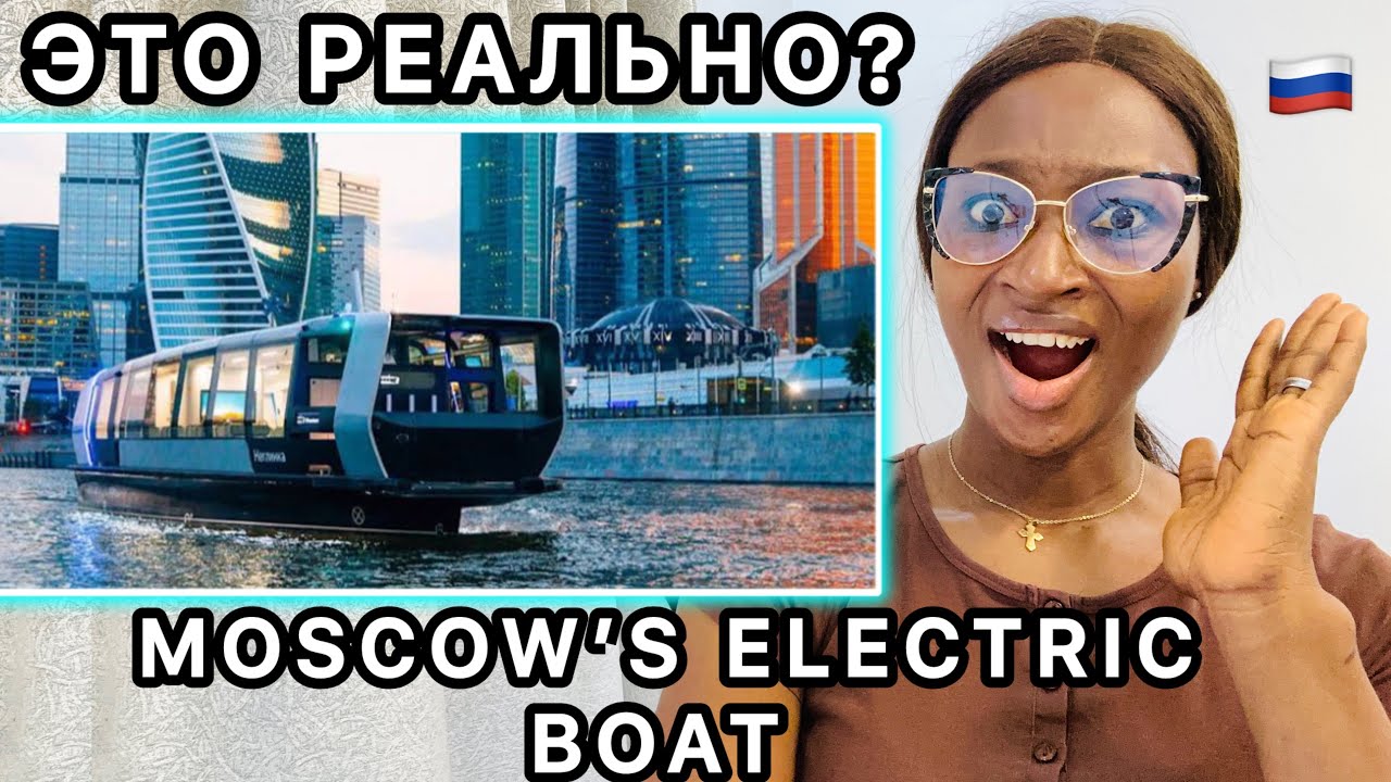 УЛЬТРАСОВРЕМЕННЫЙ Московский электрический речной трамвай 🚊