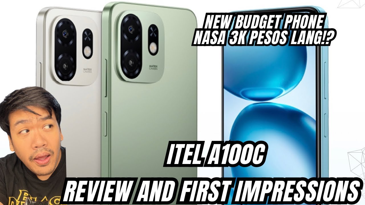 Itel A100c Review and First Impressions: 3K Pesos Phone Pasok na Pasok sa Budget!