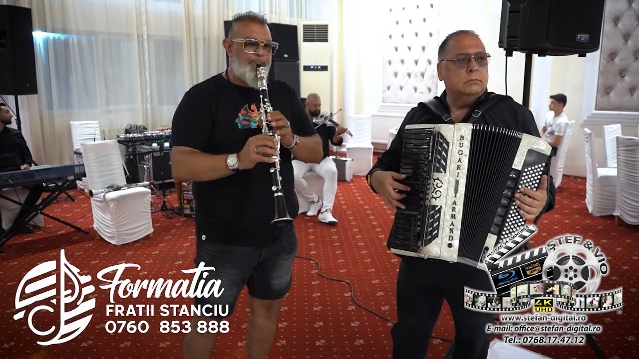 🔵 Live Formatia 🪈Fratii Stanciu 🎻 Program Instrumental 🎼@ Nunta Roxana & Madalin 2023 🔝