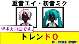 トレンド0/feat.重音エイ・初音ミク (トレンドゼロ)【全部図星】【スレまとめ風】【ボカロ曲】