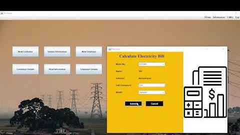 Electricity Billing System || Java project: swing, awt, sql || Full Walkthrough + Demo 💡