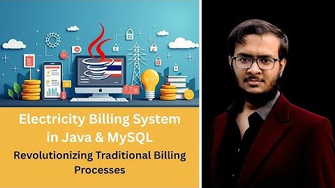 Electricity Billing System || Java project: swing, awt, sql || Full Walkthrough + Demo 💡