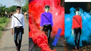 Smoke effect photo edit || picsart smoke effect 2019 || Snapseed photo edit 2019 screenshot 4