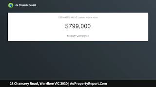 28 Chancery Road, Werribee VIC 3030 | AuPropertyReport.Com
