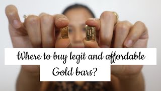 GOLD BARS NA MURA AT LEGIT  SAN BA MABIBILI? | PARA SA MGA BEGINNERS