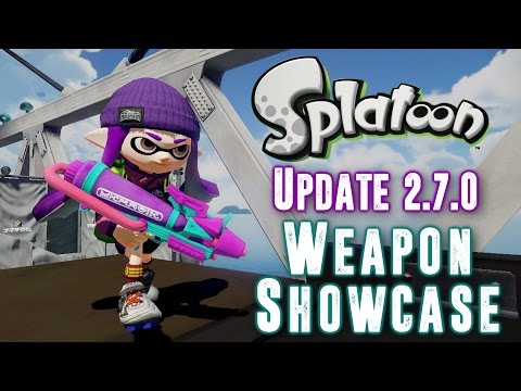 Take a Gander - Splatoon Update 2.7.0 Weapon Showcase