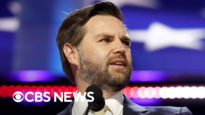 JD Vance highlights Ohio upbringing, mom's sobriety and more in RNC speech