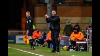 Richie Wellens' post-Blackpool reaction