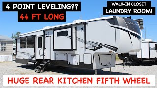 ENORMOUS Rear Kitchen Fifth Wheel! 2024 Forest River Sandpiper 3800RK by Andrew with Camper Kingdom 2,579 views 1 month ago 17 minutes