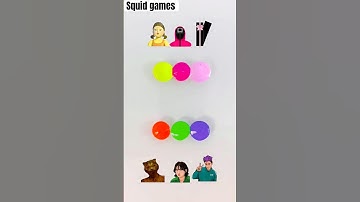 squid game challenge  #colormixing #squidgamechallenge  #satisfying #squidgame #squidgame2 #shorts