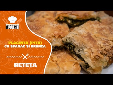 The simplest recipe for Pie with spinach and cheese (pita) with homemade puff pastry.