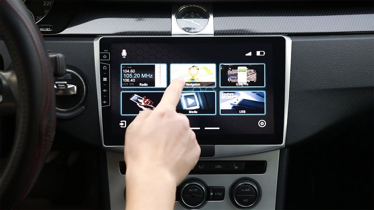 10,1-Zoll Android Navigationssystem für VW Golf Sportsvan – Dynavin