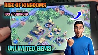 Rise of Kingdoms MOD on iOS Android ✅ How to Get Unlimited GEMS in Rise of Kingdoms [ NEW VERSION ] screenshot 3