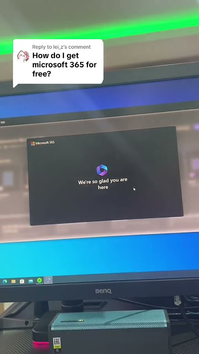 Here's how to get Microsoft 365 on your Windows PC! 💯📝