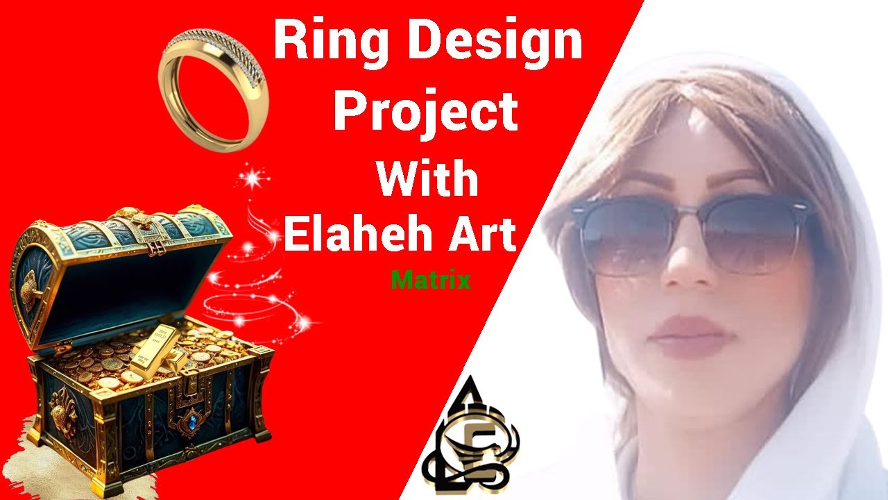 Teaching how to make a gem ring with Matrix 9 jewelery design CAD software ||  Reno ||  Matrix training