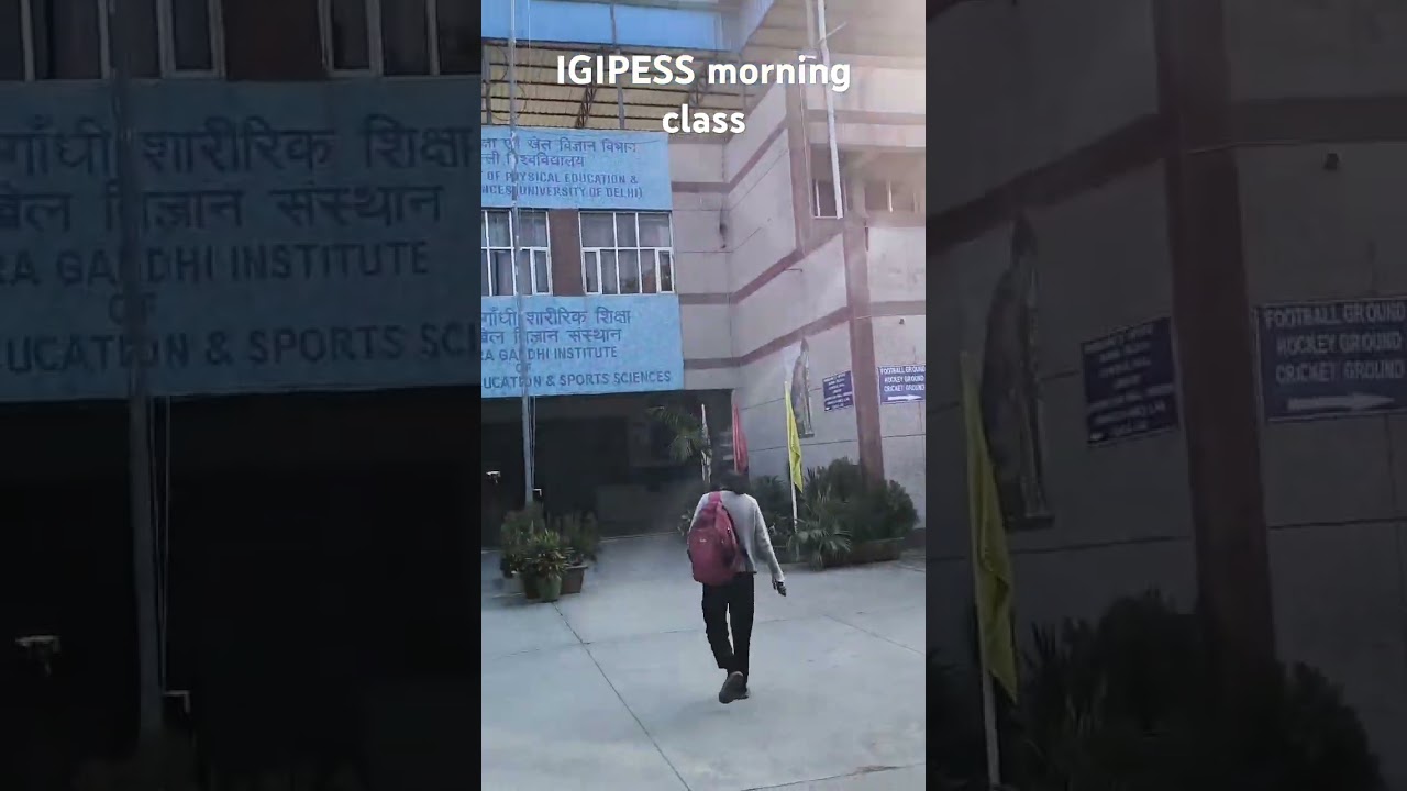 Igipess class @ b.p.ed m.p.ed@ Delhi University