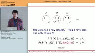 July 24th 3 On Open Universe Causal Reasoning