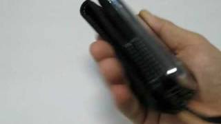 PDair Leather Case for LG KT520 - Flip Type (Black)