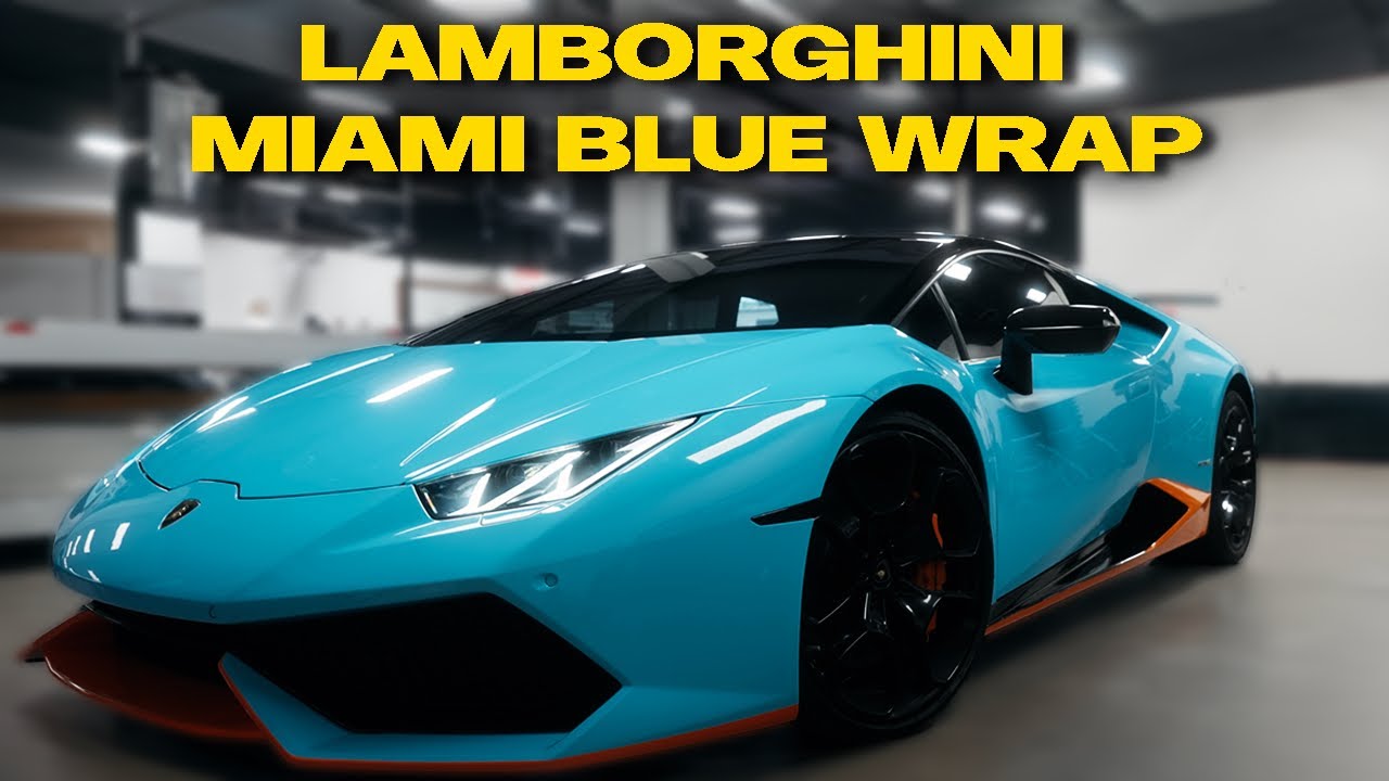 Lamborghini Huracan Lp 610-4 | Llumar Select Black PPF + Pure PPF Miami ...