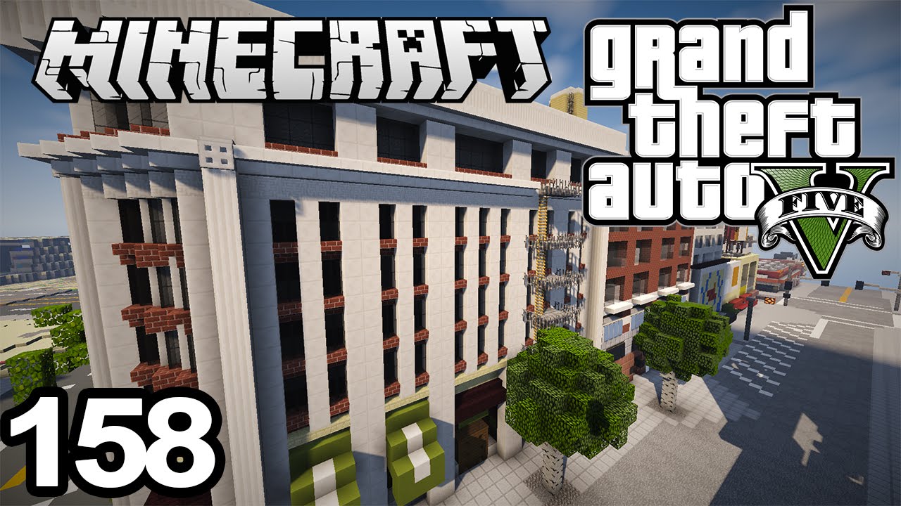 GTA 5 In Minecraft 158 Buildings D YouTube 