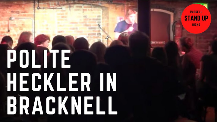 Polite Heckler Requests Comedian Repeat So She Can Interrupt