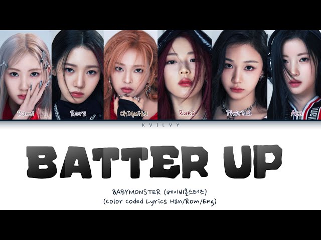 BABYMONSTER - Batter Up [Color Coded Han/Rom/Eng Lyrics] class=