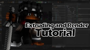 Extruding and Render Tutorial (Cinema 4D)