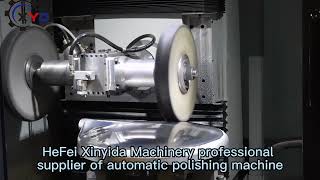 Two motor double grinder automatic polishing machine for pressure vessel surface grinding buffing